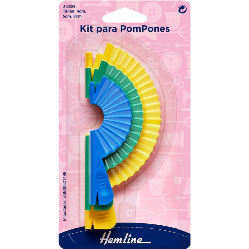 Kit para pompones