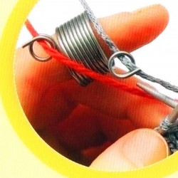 Dedal metálico para tricotar